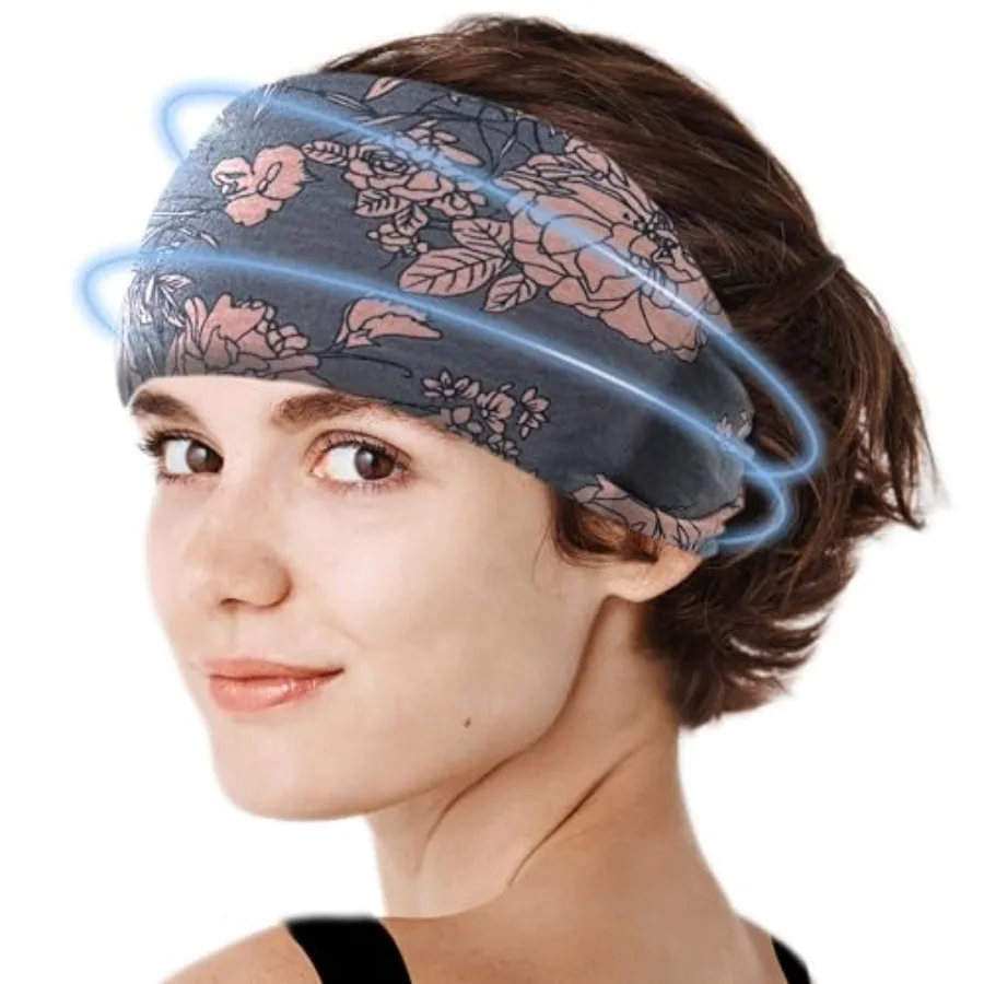 

Migraine Relief Cap - Cooling Headache Ice Pack Mask Headband - Cold Gel Head Hat Neck Wrap Eye Mask - Soothing Relief Products