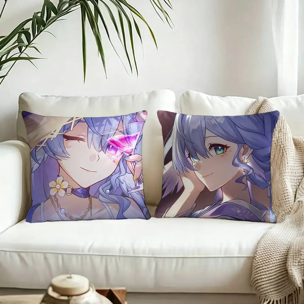 R-Robin S-Summeretto Game Pillow Cover Sofa Cushion Cover Home Room Decoration Children Gift