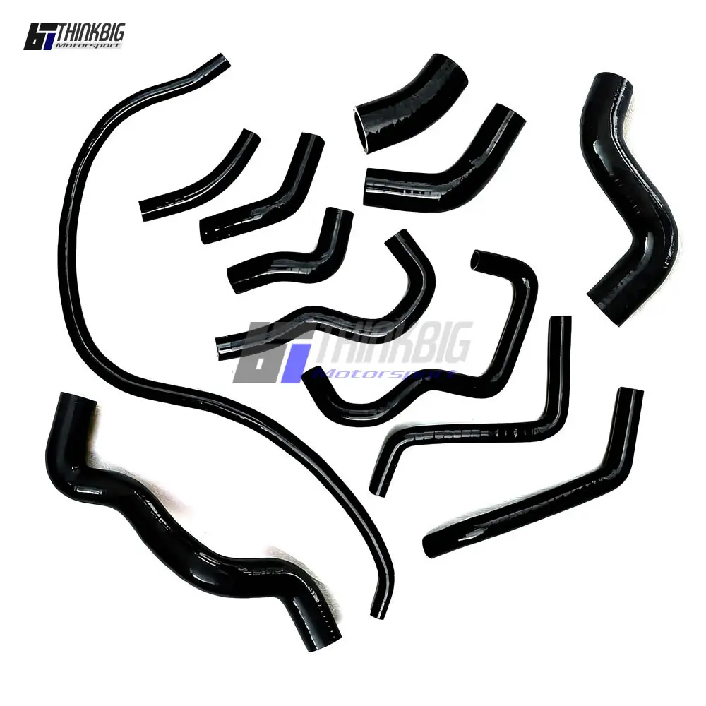 Silicone Radiator Hose Kit For 1995-2002 Nissan Almera N15 / Primera P11 GT 2.0 SR16VE SR20VE (12pcs)