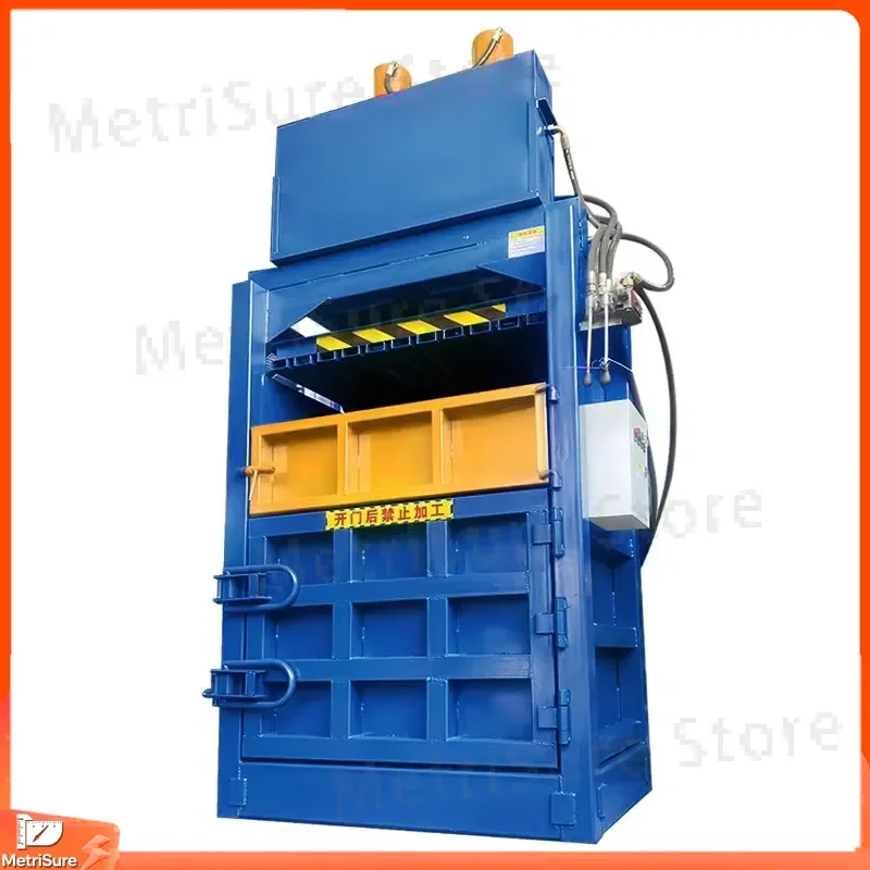 Hydraulic Baler for Cardboard Paper Waste Metal Scrap Recycling Industrial Vertical Horizontal Baling Press Heavy
