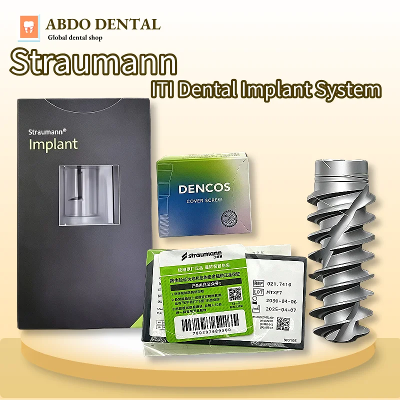 Titanium Alloy Prosthetic Screw Tool Set Straumann System Micro Precision Dental Laboratory Components For Implant Restoration