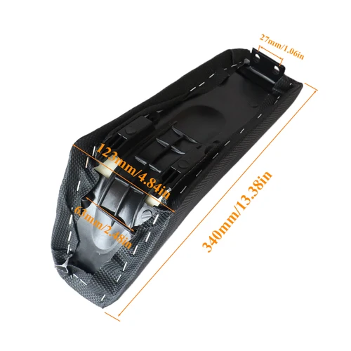 Imagen 2 del producto Kits de carenado de cubierta de plástico guardabarros asientos de carreras tanques de combustible de Gas para motor de 47 49cc 2 tiempos Apollo niños Dirt Pocket Bike