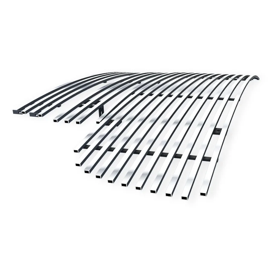 

Fits 2003-2006 GMC Sierra 1500/2500/3500 Stainless Billet Grille Insert Combo