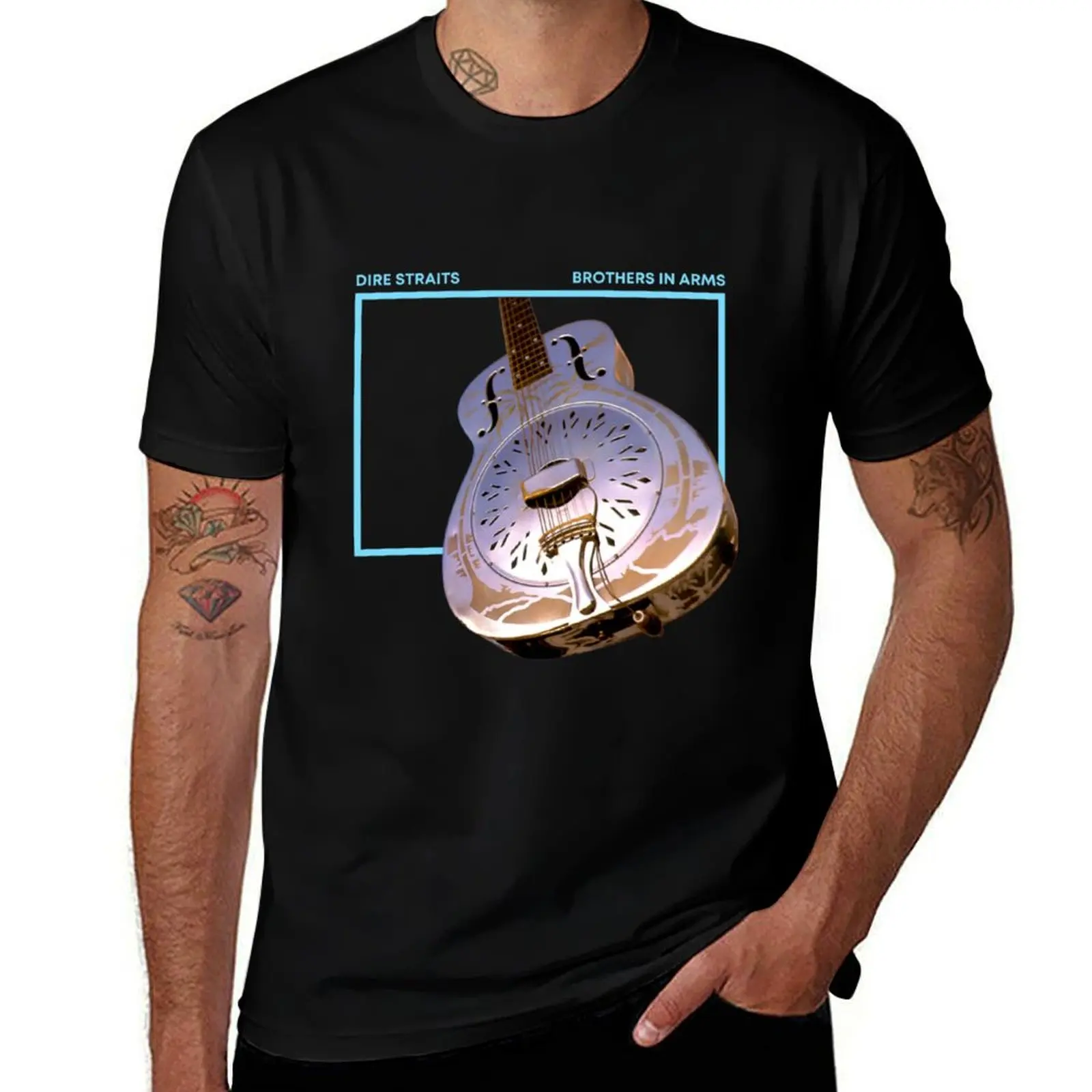 

DIRE STRAITS MUSIC ARTWORK T-Shirt baggy shirts Louboutins custom shirt shirts graphic heavy weight t shirts for men