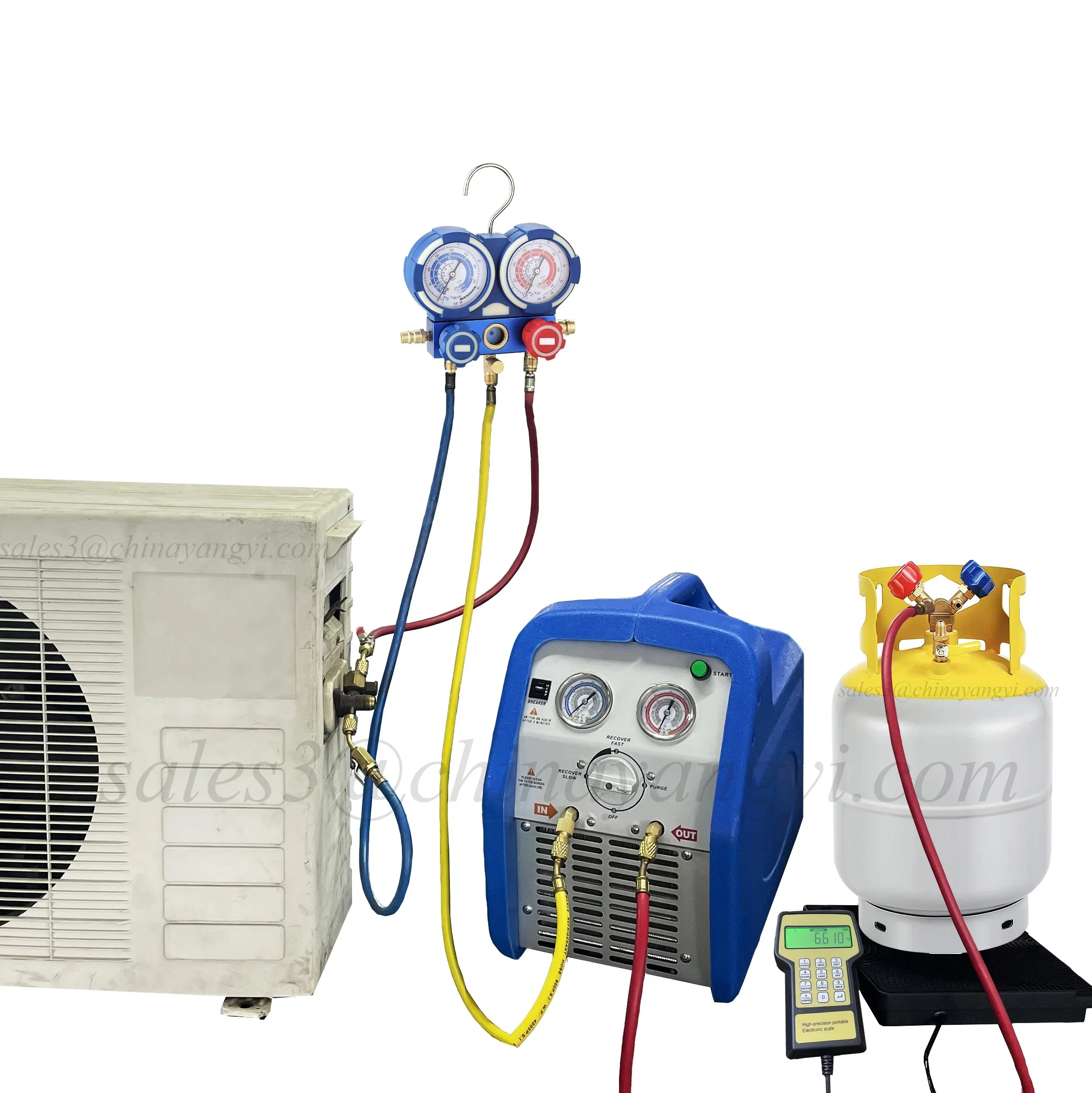 

l For R32,R1234yf Refrigerant Recovery Unit/machine