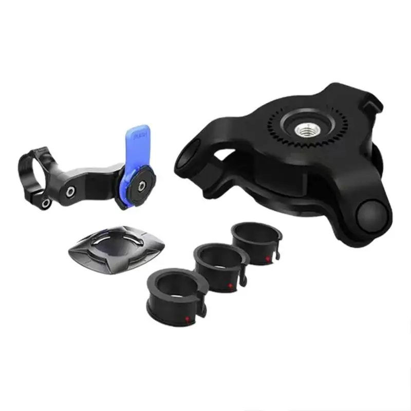 Motorcycle Phone Holder Mount Handlebar Phone Mount Scooter Phone Clip Handlebar Clamp For Motorcycles Strollers Phone Stand For