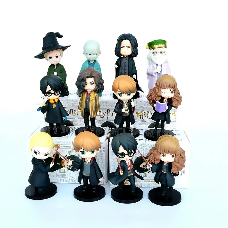 

Harry Potter Wand Series Blind Box Full Set of Doll Figures ornaments Surrounding Hermione Toy Model Boy Gift Motherland Version