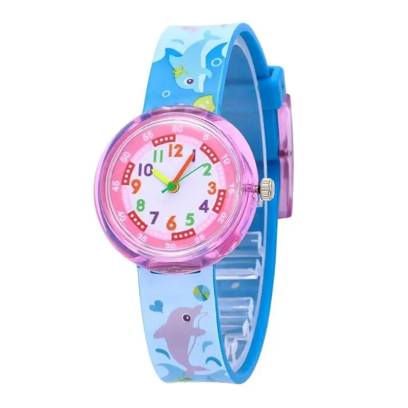 Montre à quartz équation de dessin animé pour enfants, montre fleur pour enfants, horloge décontractée pour garçons et filles, mode pour étudiants, Nairobi, Orn, Pony