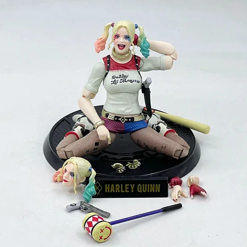 DC Originals Justice League Figure Harley Quinn Anime Figures Collectble Doll Model Toys Desktop Ornaments Surprise Friends Gift