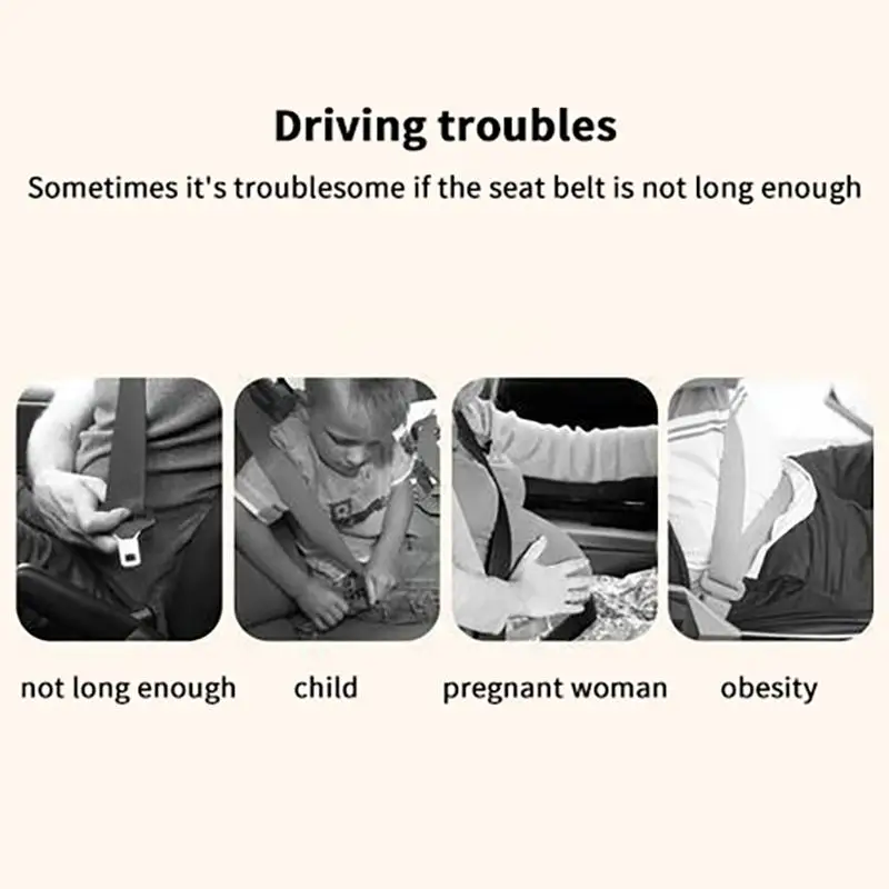 1 Pieces Car Seat Belt Clip Extender Alloy Seatbelt Lock Buckle Plug Auto Fastener Converter Clip Safety Belt Decoration