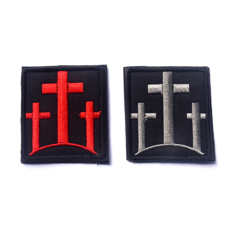 Parche táctico bordado pez dive reflectante – Insignia para equipamiento