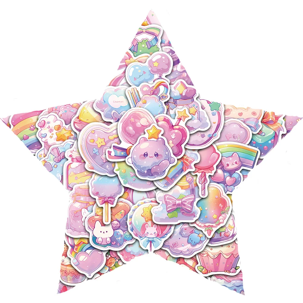 

50/100 шт., креативные наклейки для конфет, классические детские наклейки, ящик для хранения книг с картинками, украшение «сделай сам»