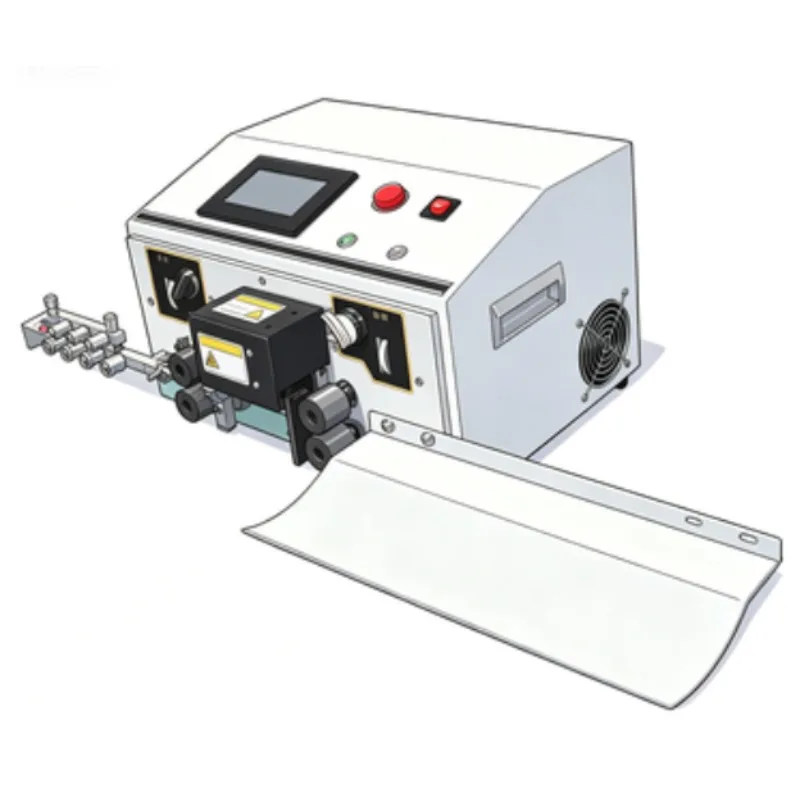 Automatic touch screen computer stripping machine Electronic wire sheath wire Computer stripping machine