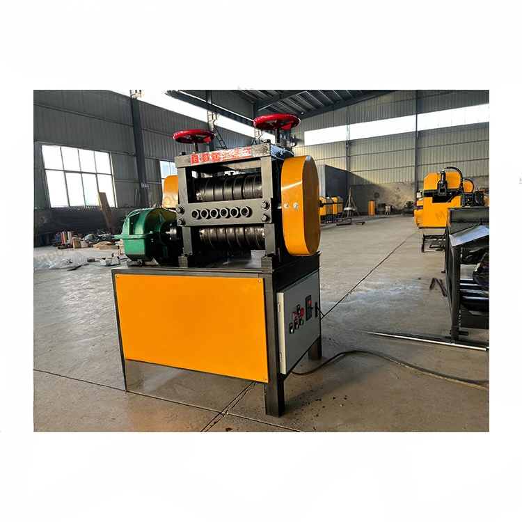 

Scrap Waste Steel Bars Iron Rod Bars Straightener Cutter Recycling Equipment Small Wire Straightening And Cutting Machine