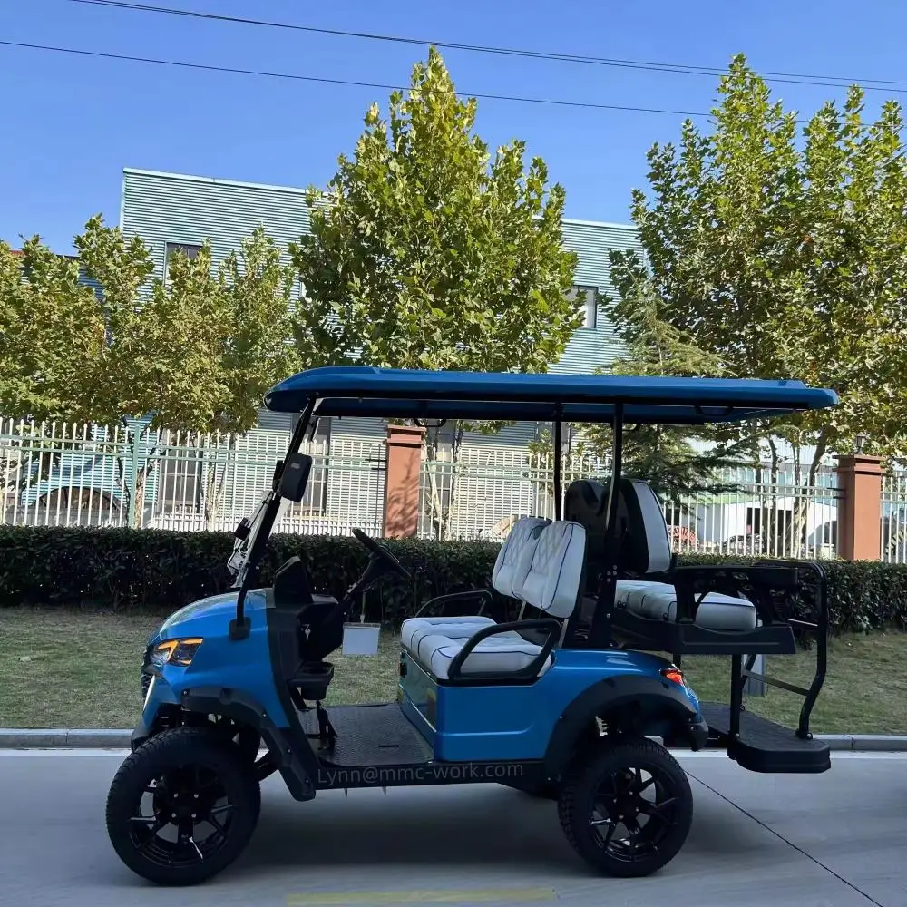 2025 Hot Selling 48V/72V Lithium Battery Golf Carts 2-4-6 Seater Side by Side 4*4 Electric Golf Cart