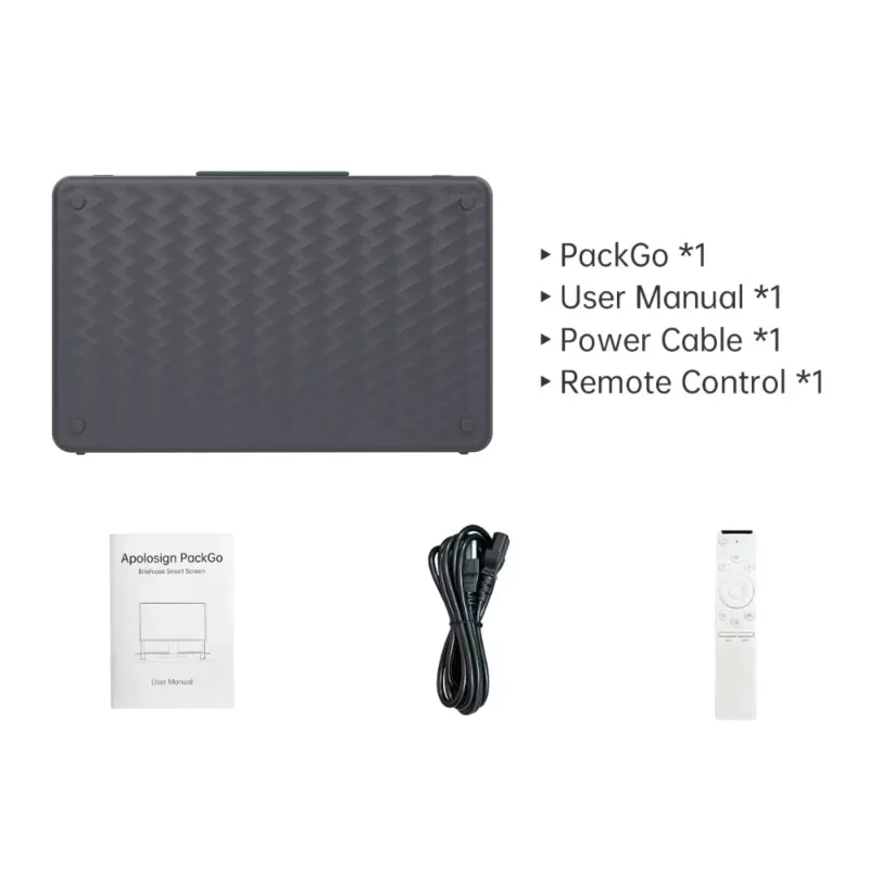

ELC Packgo 27 Inch Touch Screen Carry Bag Design Portable Screen Android 13 Smart Tv Display For Watching Soccer Game