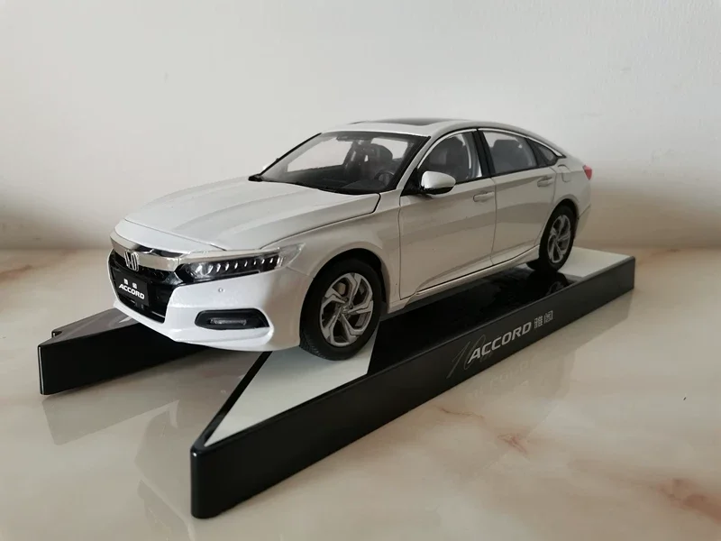 Originele Guangqi Honda 10e Accord 2018-2023 Nieuwe Accord 1:18 Legering Model Auto Gift
