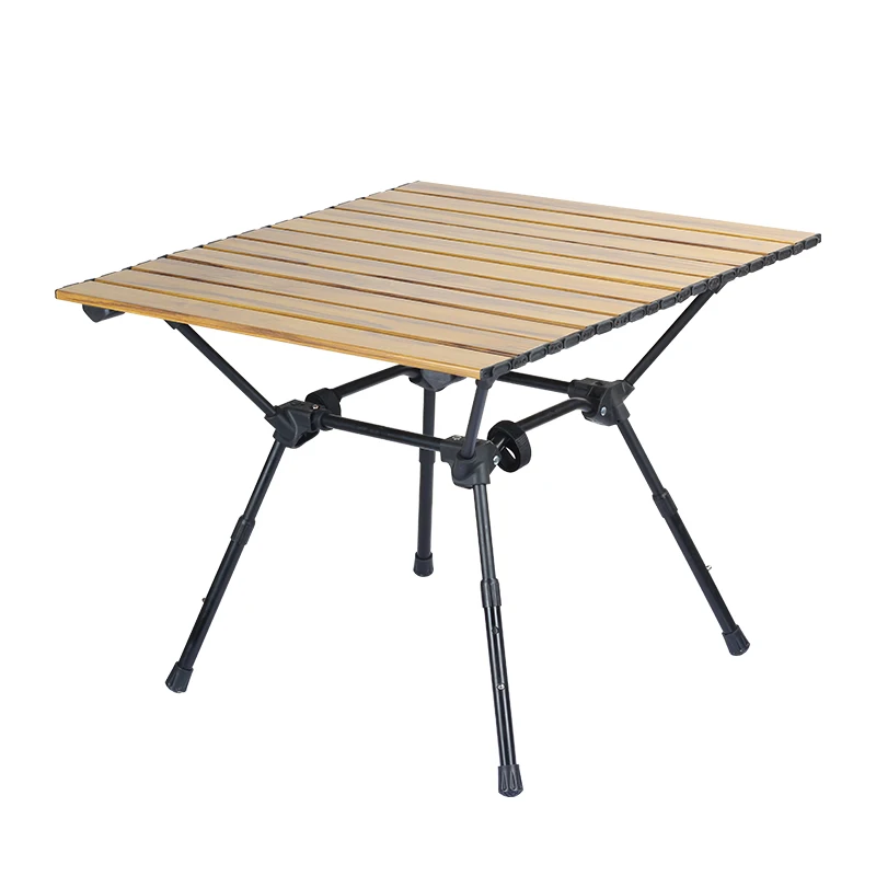 

Outdoor Furniture Ultralight Picnic Folding Compact Coffee Dining BBQ Aluminum Egg Roll Camping Table