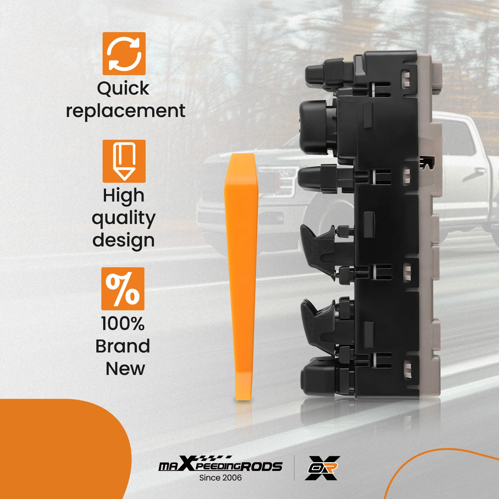 

Master Power Window Switch Front Left For GMC Chevrolet Avalanche 1500 2004-06