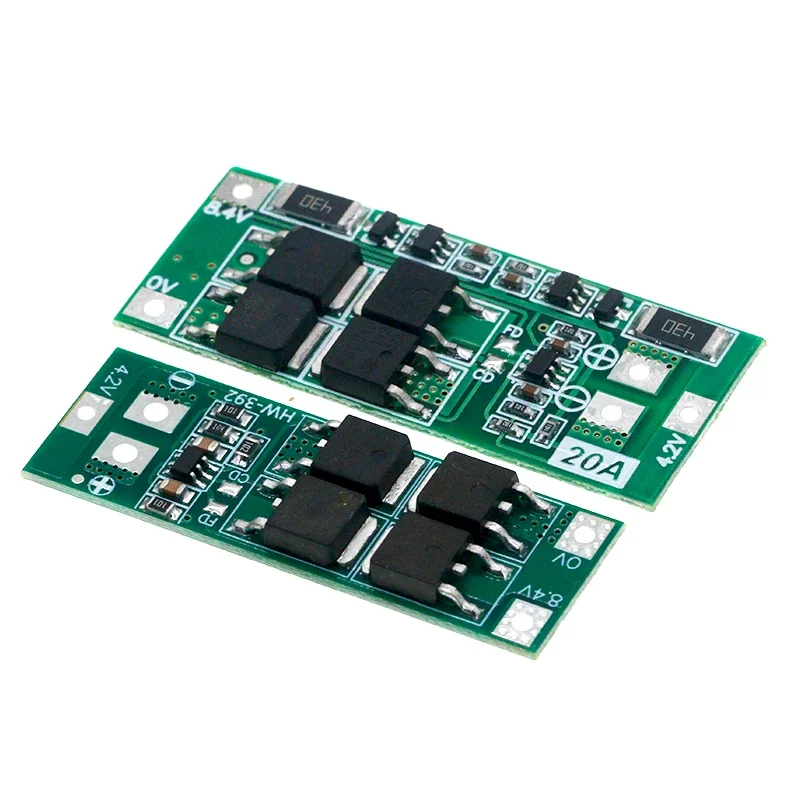 2S 20A 7.4V 8.4V 18650 Lithium Battery Protection Board/BMS Board Standard/Balance For DIY