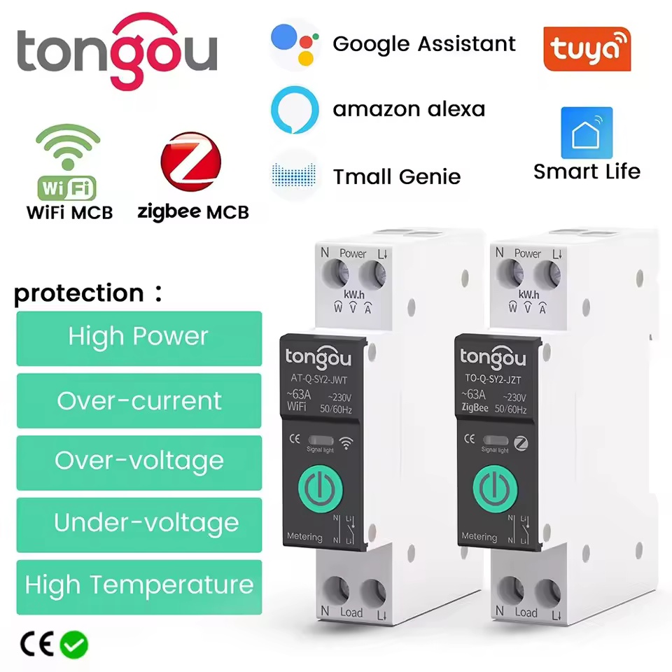 TUYA WiFi/ZigBee MCB Smart Circu