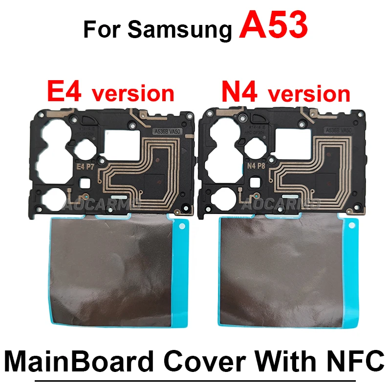 For Samsung Galaxy A53 A54 Motherboard Main Board Cover With NFC Module Replacement Parts