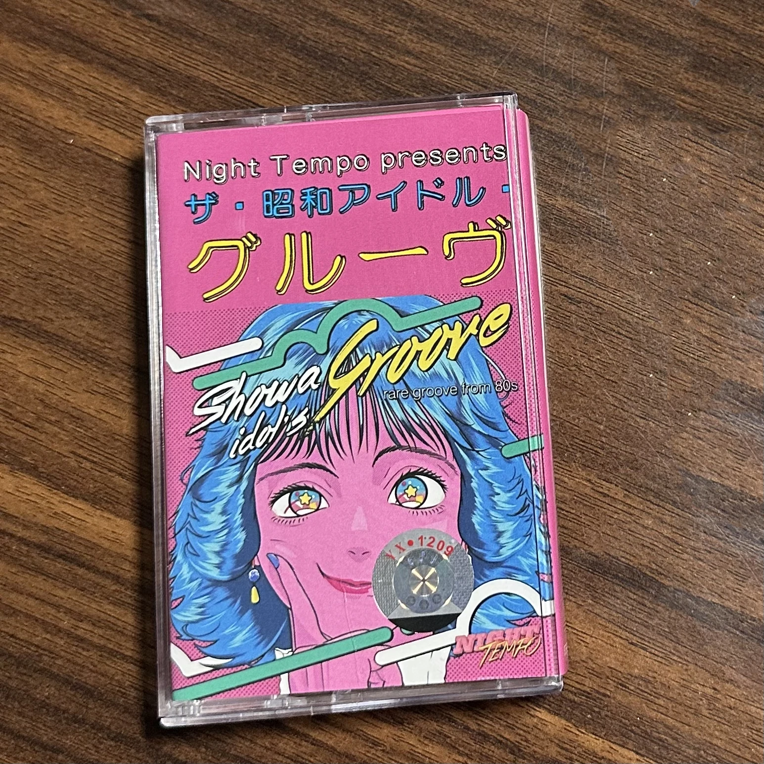 New Vaporwave Showa Night Tempo Presents Music Tape Bored Teenager Cosplay Cassettes Soundtracks Box Car Recorder Walkman Tape