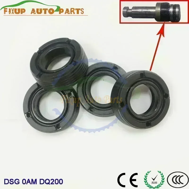 4~12PCS 0AM  DQ200 DSG New Pusher Rod Oil Seal Automatic Transmission 0AM325413A For VW Skoda Audi 7-Speed Car Accessories OAM