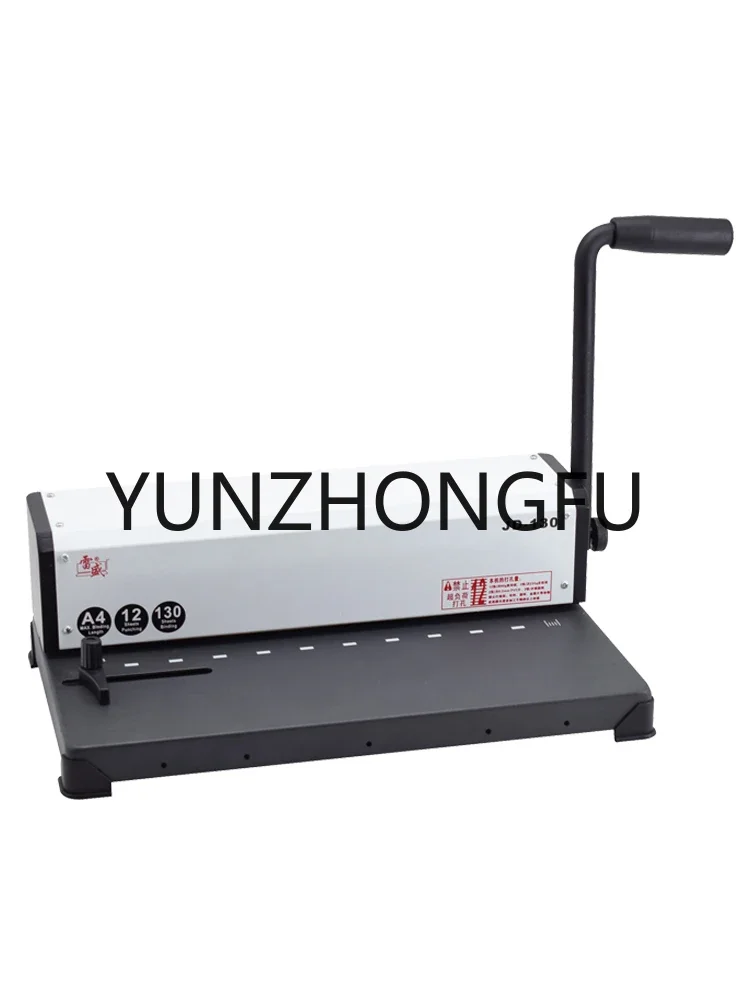 Ten Hole Clamp Punching Machine Manual 10 Hole A4a3 Office Contract Bidding Document