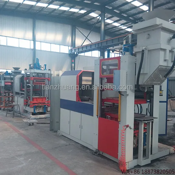 Machine de moulage Machine de moulage automatique horizontale, sable continu sans flacon