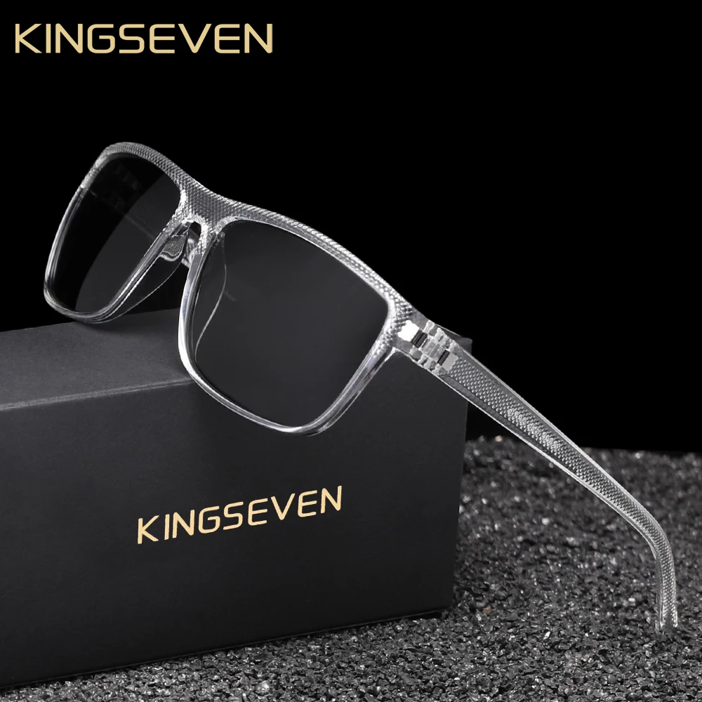 

KINGSEVEN легкие поляризационные солнцезащитные очки с защитой от УФ400, мужские и женские очки, повседневные очки для отдыха и вождения на открытом воздухе