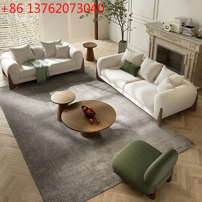 Italian Oversized Living Room Sofas White Designer Nordic Sectional Living Room Sofas Lounge Soft Couch Wohnzimmer Furniture