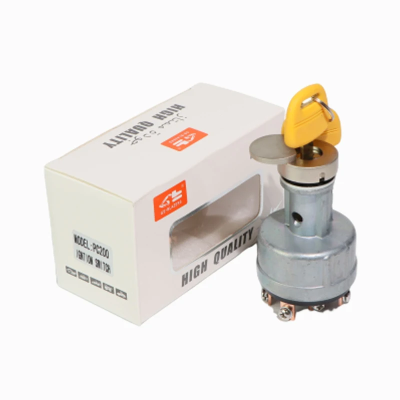 

Pc200-1 Pc200-2 Pc200-3 Excavator Electric Parts Ignition Lock Excavator Starter Switch For Komatsu