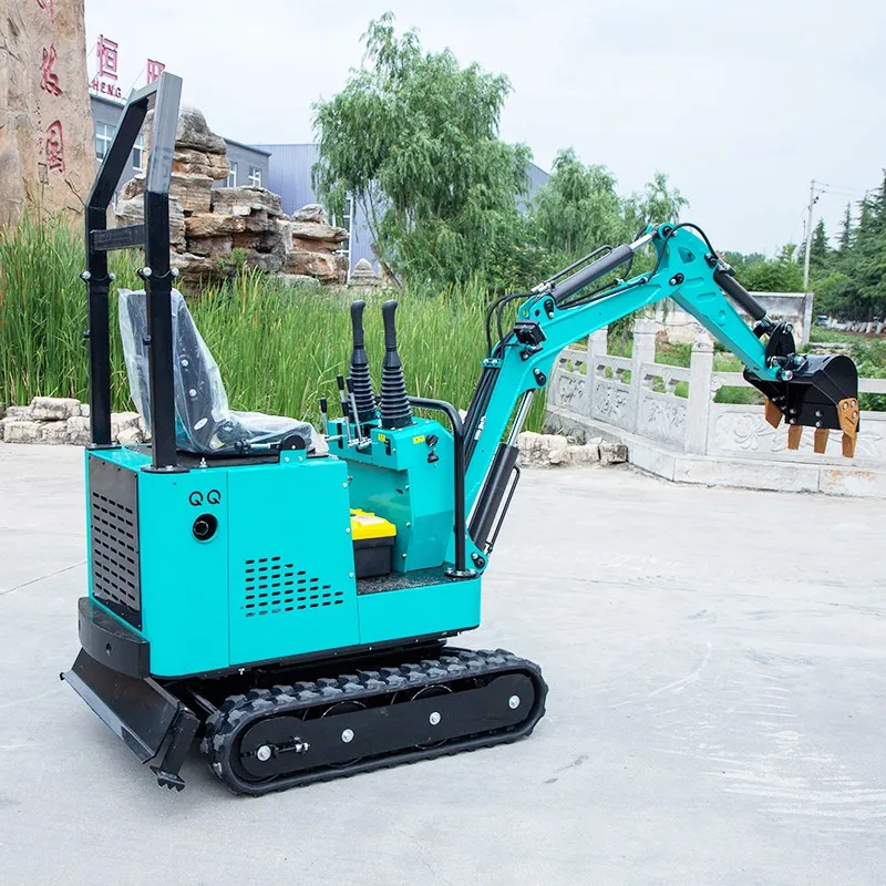 cheap mini diesel excavator 1ton 2ton rubber track for sale