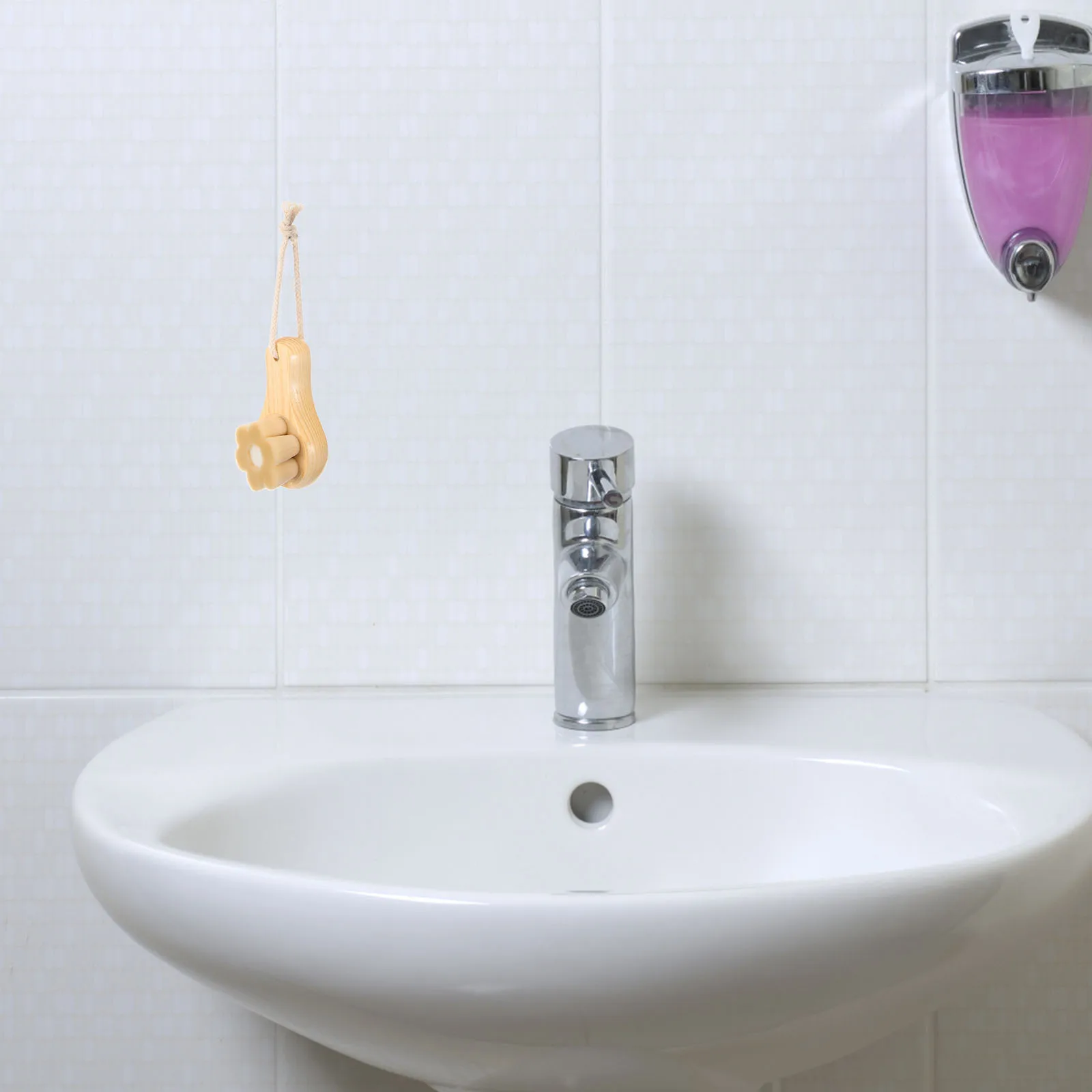 Gezichtsscrubber met houten handvat Handmatige gezichtsreinigingsborstel Peeling Diepe verzorging Gezichtsborstel Huidverzorgingshulpmiddelen