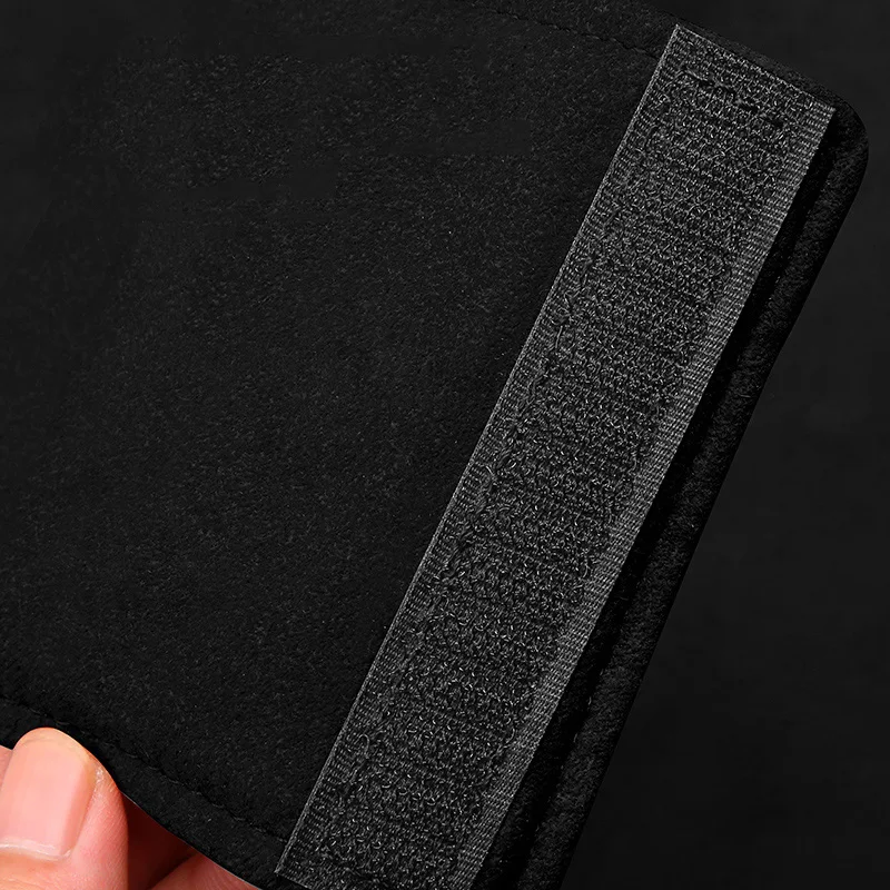 مسند ذراع سقف السيارة مقبض سحب الباب الداخلي حافظة حماية من جلد الغزال يغطي لميتسوبيشي Ralliart 2010 2022 Lancer Ralli Art 9 10 Asx