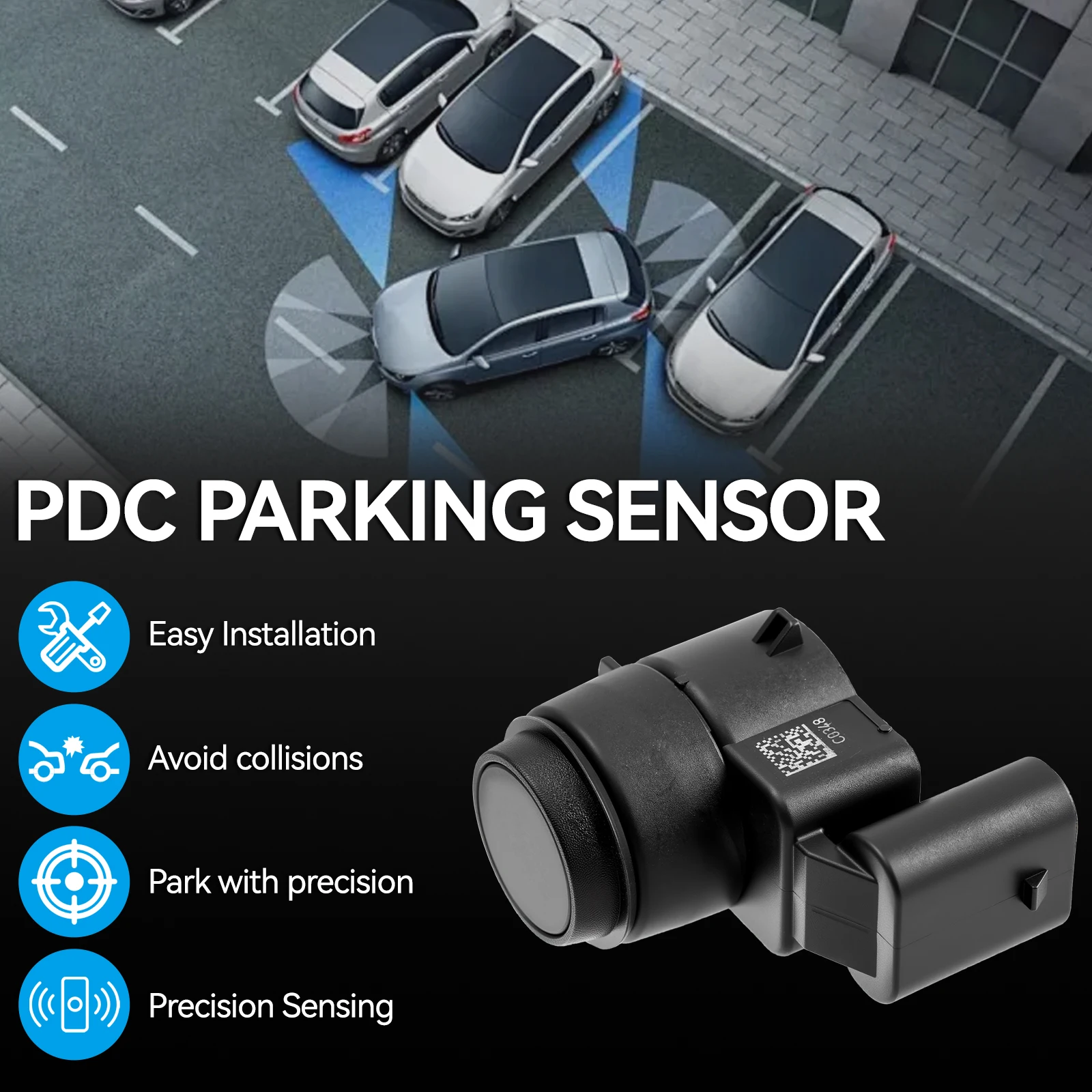 66206934308 66209196705  PDC Parking Sensor For 1 3 X1 Z4 Series Mini R56 R57 R58 2005 2006 2007 2008 2009 2010 2011 2012 2013