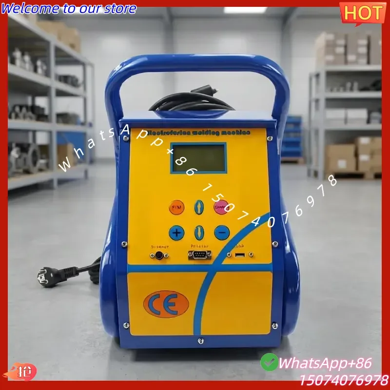 2026 New HAISHA 20mm-500mm Hot Melt 3KW 220V Electrofusion Welding Machine for HDPE Socket Fittings Plastic Welders