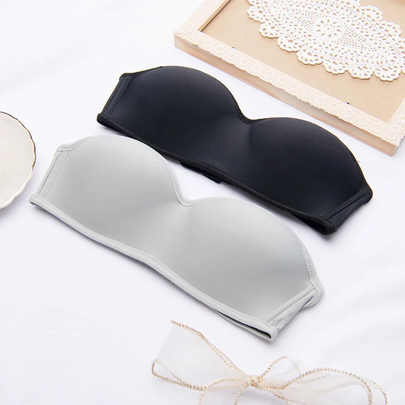 Women\'s Underwear Women Invisible Bra Strapless Bralette 1/2 Cup Female Seamless Party Wedding Bras Sexy Lingerie