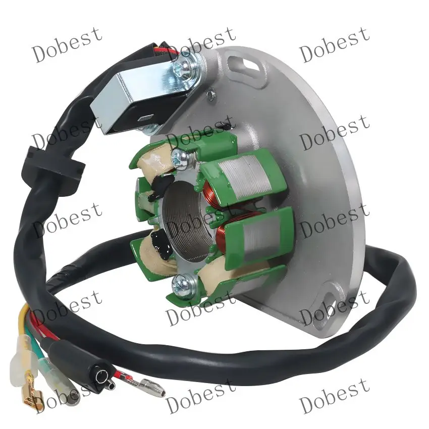 ل KTM 125 200 250 300 380 SX / EGS / SXS / MXC / EXC ستة أيام / Jackpiner 50339004100 مولد الدراجة النارية ملف الجزء الثابت المغناطيسي #5