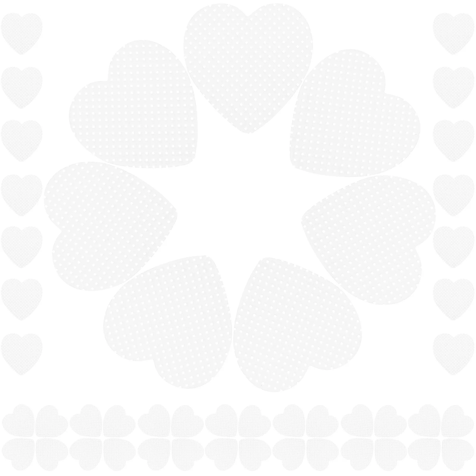 Tampons dissolvant de vernis à ongles, lingettes en coton en forme de cœur pour Gel acrylique, poudre de trempage, taille de voyage, outils de maquillage pour manucure