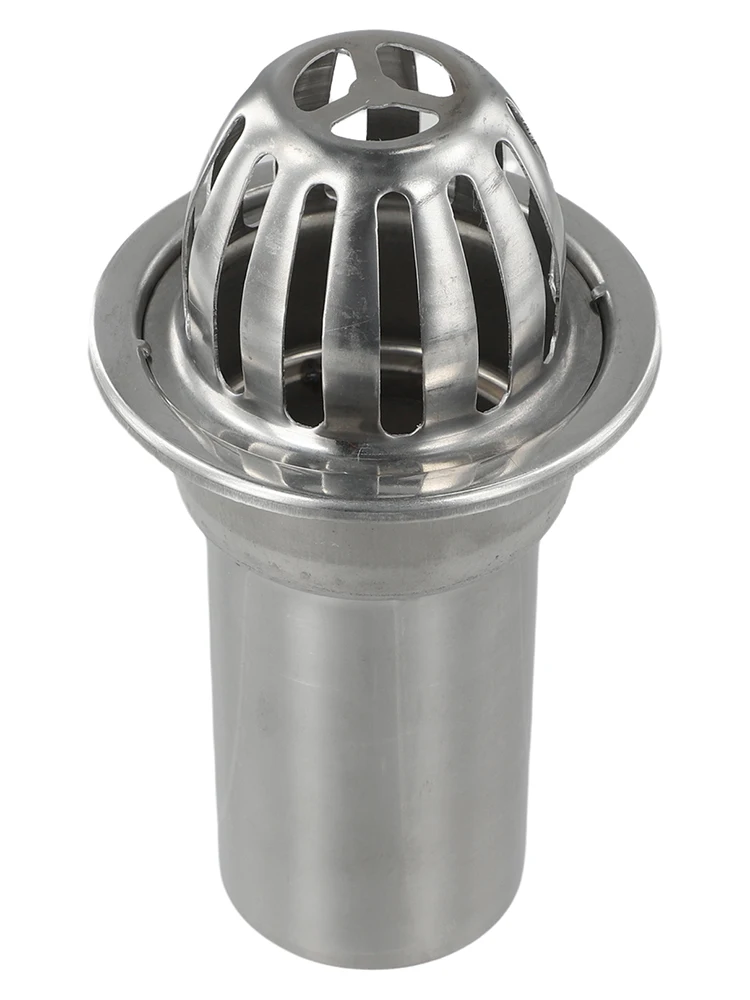 Heavy Duty Gutter Guard Strainer for Downspouts Stainless Steel Design Prevents Clogs in Balconies and Gardens