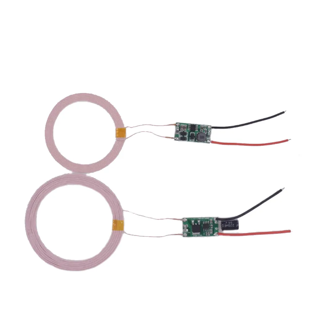 Taidacent 24V TX 5V 12V 2A RX Long-Distance High-Power Wireless Charging Module Wireless Power Supply Inductive Charger Coil Kit