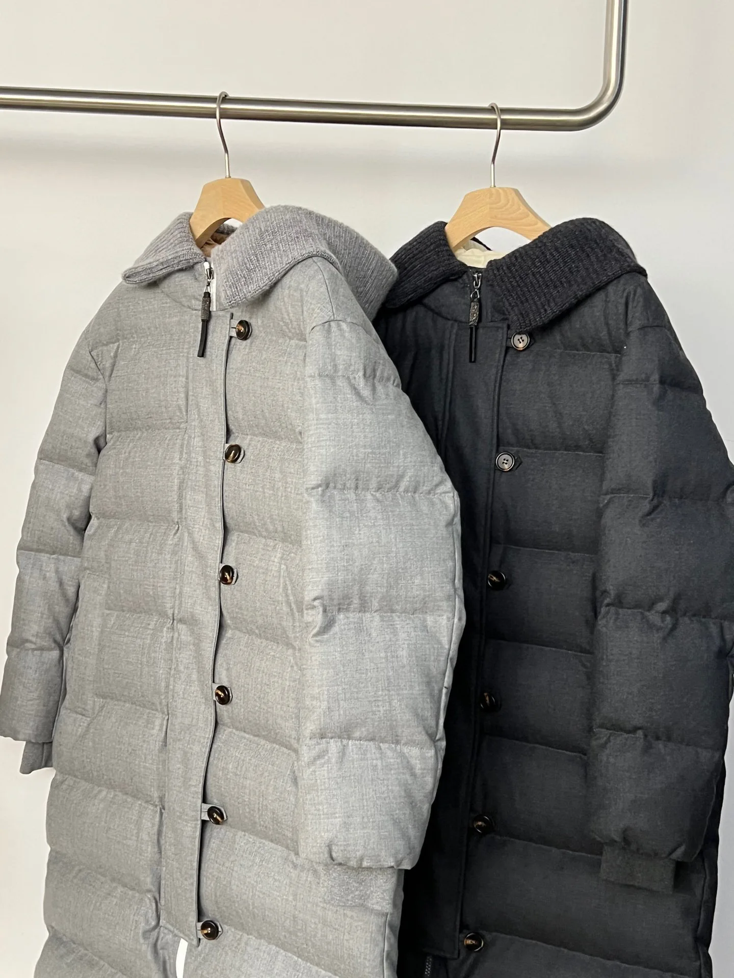 Worsted hiqh quality down coat