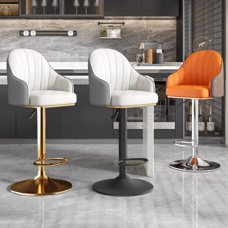 

Stackable Bar Chair Criss Cross Massage Low Designer Gray Cart Bar Chair Relaxing High Island Chaise Bar Cuisine Hotel Furniture