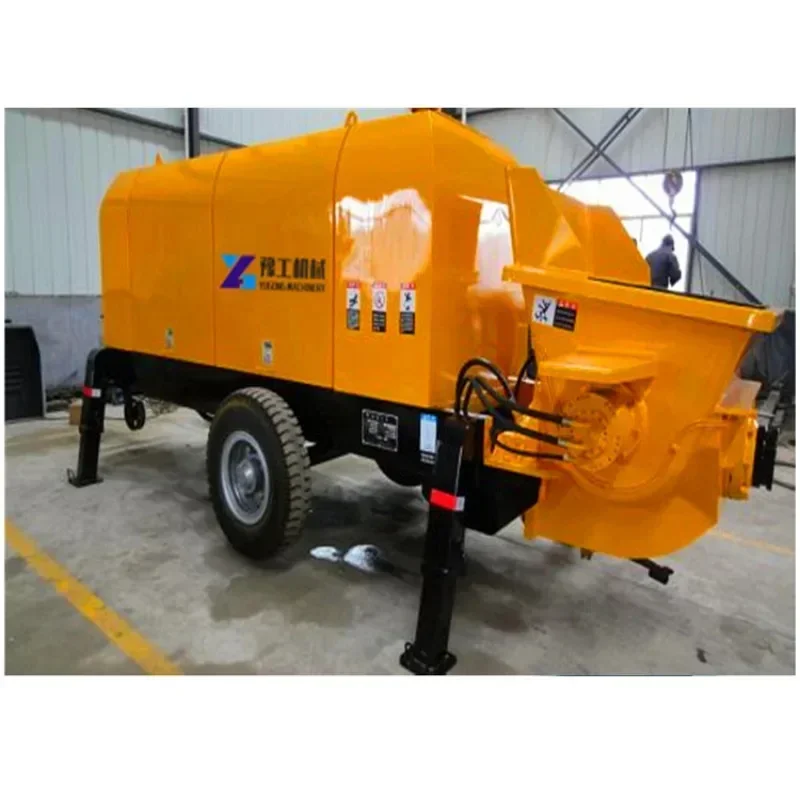 Diesel Engine Mini Small Truck Concrete Pump Machine Concrete Mixer with Pump China Concrete Mixer with Pump Diesel Engine