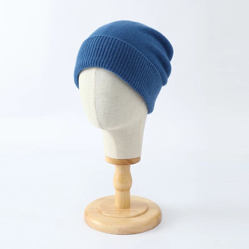 

ZOCEPT Men's/Women's Women Hat Winter New 100%Pure Wool Knitted Headgears Soft Warm Hats Fashion Casual Thicken Cap Quality Cap