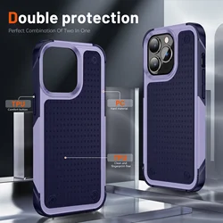 Heavy Duty Armor Shockproof Case For Xiaomi Poco X3 NFC Redmi Note 9s 10s 11 Pro 164.2mm Hard Plastic Frame TPU Back Cover
