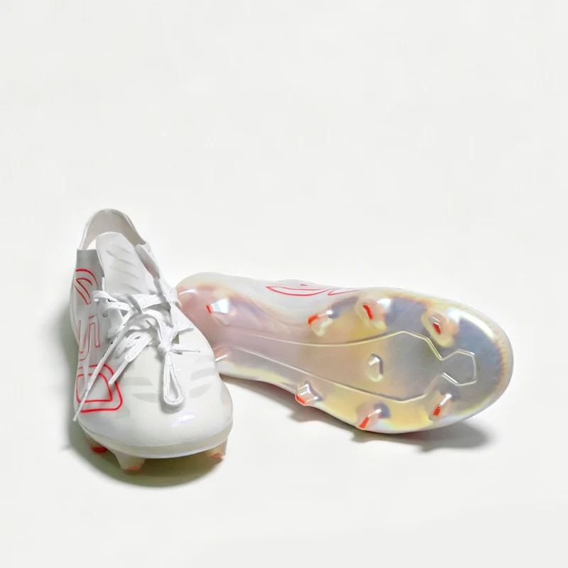 Ultralight Premium Quality Mens Soccer Shoes Non-Slip Turf Soccer Cleats FG Training Football Boots Chuteira Campo F50EVO