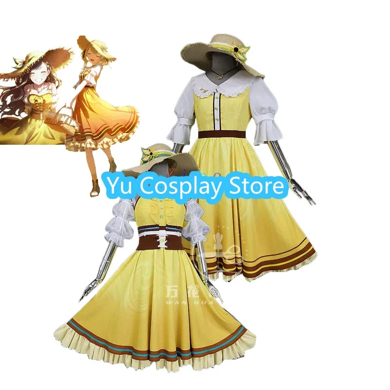 

Yu-Cosplay Shiraishi An Azusawa Kohane Косплей Костюм Проект Sekai Косплей Платье Аниме Одежда Хэллоуин Униформа На Заказ
